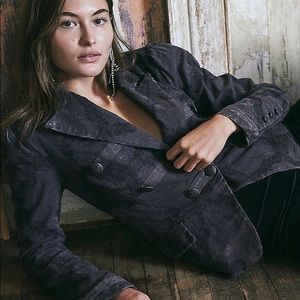 Free people James blazer in medium nwot